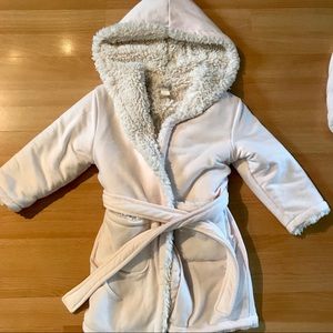 Restoration Hardware luxe Sherpa robe size 3-4